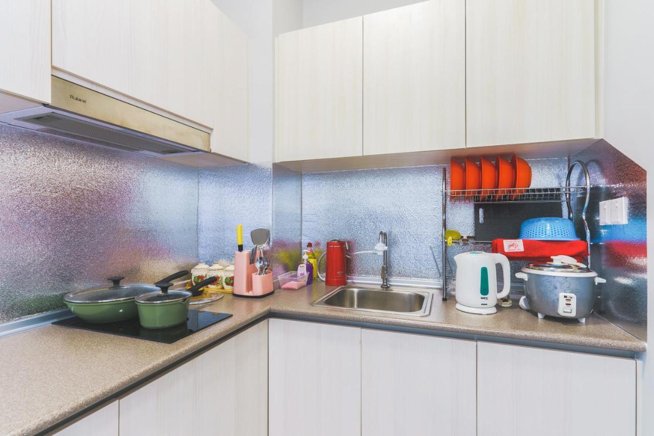 Full Seaview 2R1B Condo For 6Pax In Кота-Кинабалу Экстерьер фото